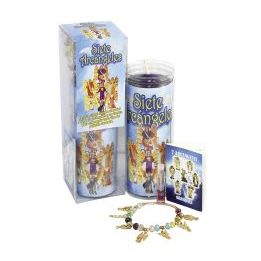 Velón Ritual Siete Arcangeles